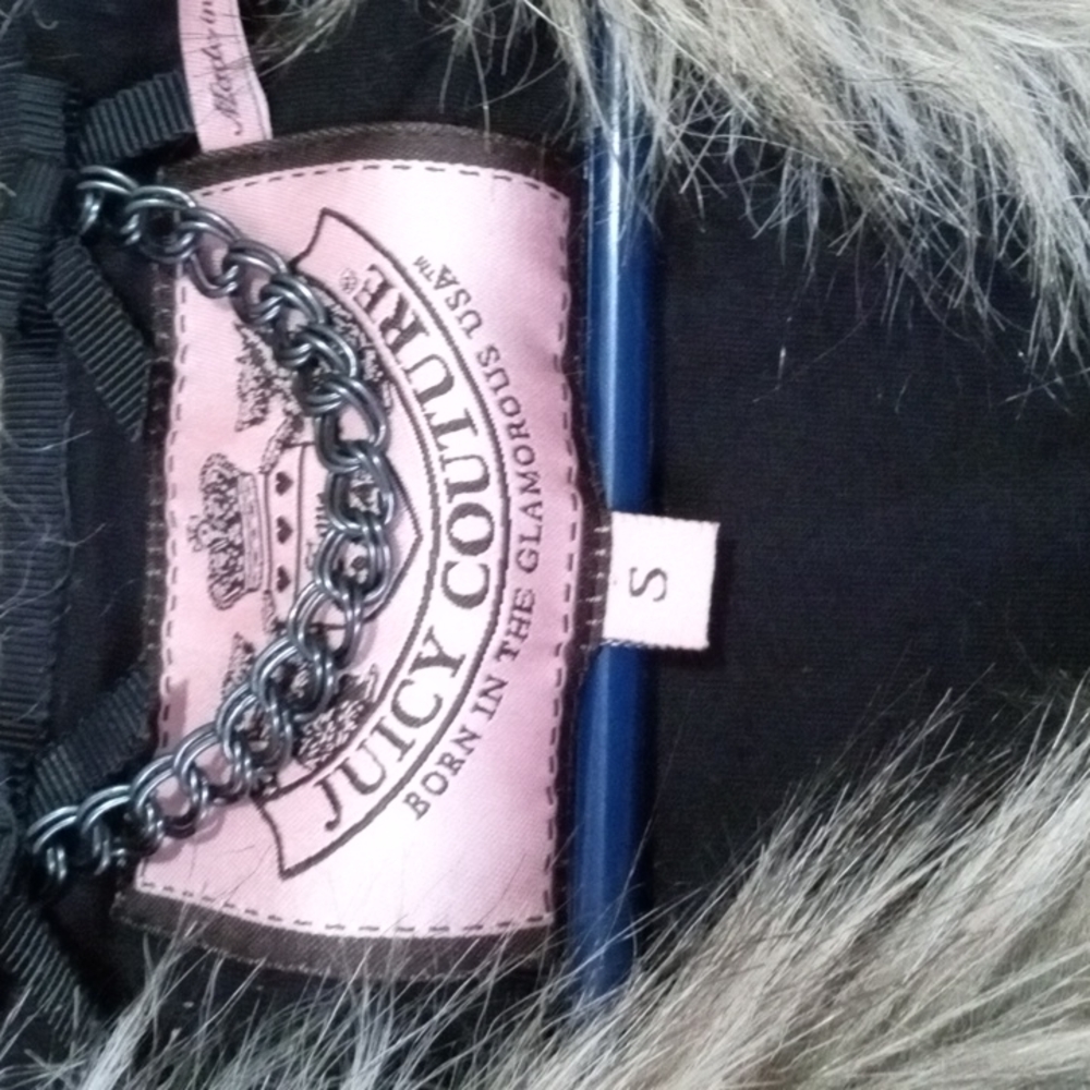 Juicy Couture, wool, cotton, faux fur, fall, winter, back to school - Picture 3 of 9